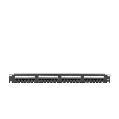 Panel de Parcheo de Impacto (110) UTP de 24 Puertos Cat6, 19 Pulgadas (48.26 cm), con Barra para Organizar Cable - imagen 4