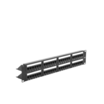 Panel de Parcheo de Impacto (110) UTP de 48 Puertos Cat6, 19 Pulgadas (48.26 cm), 2U, con Barra para Organizar Cable miniatura 3