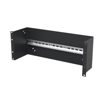 Riel de 35 mm con Soporte para Rack de 19″ 4UR - imagen 1