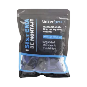 Kit de Montaje Rápido para Equipos en Rack / No más Tuercas Enjauladas / Soporta hasta 50 kg (50 Piezas)