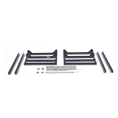 Gabinete Abierto 4 Postes | 14U | 600mm | Pared/Piso - imagen 4