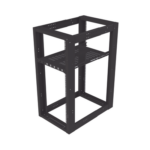 Charola Ventilada para Soportar Equipos en Rack, Profundidad Ajustable de 495 a 965 mm, 1U, Color Negro miniatura 2