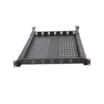 Charola Ventilada para Soportar Equipos en Rack, Profundidad Ajustable de 495 a 965 mm, 1U, Color Negro miniatura 5