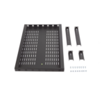 Charola Ventilada para Soportar Equipos en Rack, Profundidad Ajustable de 495 a 965 mm, 1U, Color Negro miniatura 6