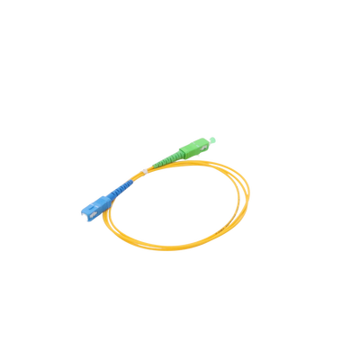 Jumper de Fibra Óptica Monomodo SC/APC-SC/UPC Simplex de 1 Metro (3.28 Pies), 2mm - imagen 2