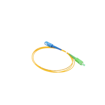 Jumper de Fibra Óptica Monomodo SC/APC-SC/UPC Simplex de 1 Metro (3.28 Pies), 2mm - imagen 4