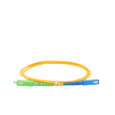 Jumper de Fibra Óptica Monomodo SC/APC-SC/UPC Simplex de 1 Metro (3.28 Pies), 3mm - imagen 3