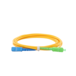 Jumper de Fibra Óptica Monomodo SC/UPC-SC/APC Simplex, Color Amarillo, 3 Metros (9.84 Pies), 3 mm miniatura 2