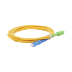 Jumper de Fibra Óptica Monomodo SC/UPC-SC/APC Simplex, Color Amarillo, 3 Metros (9.84 Pies), 3 mm miniatura 1