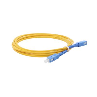 Jumper de Fibra Óptica Monomodo SC/UPC-SC/UPC Simplex de 2 Metros (6.56 Pies), 3mm - imagen 1