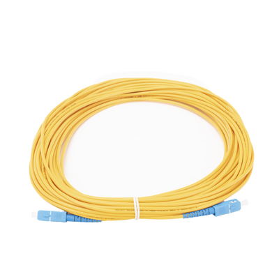 Jumper de Fibra Óptica Monomodo SC/UPC-SC/UPC Simplex de 20 Metros (65.62 Pies), 3mm - imagen 1