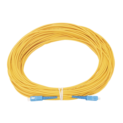 Jumper de Fibra Óptica Monomodo SC/UPC-SC/UPC Simplex de 30 Metros (98.43 Pies), 3mm - imagen 1