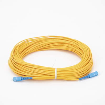 Jumper de Fibra Óptica Monomodo SC/UPC-SC/UPC Simplex de 40 Metros (131.23 Pies), 3mm - imagen 2