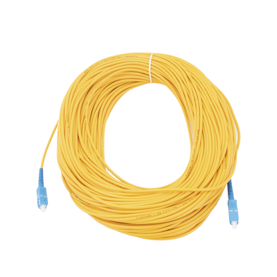 Jumper de Fibra Óptica Monomodo SC/UPC-SC/UPC Simplex de 60 Metros (196.85 Pies), 3mm - imagen 1