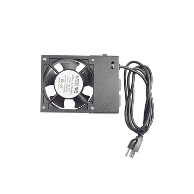 Ventilador 110 Vca con Clavija para Gabinete de Pared con 2 Tomas de Corriente - imagen 2