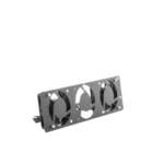 Kit de 2 Ventiladores 110 Vca (12 x 12 cm) con Clavija para Gabinete de Piso miniatura 2