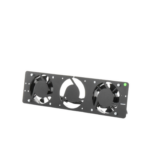 Kit de 2 Ventiladores 110 Vca (12 x 12 cm) con Clavija para Gabinete de Piso miniatura 3
