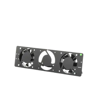 Kit de 2 Ventiladores 110 Vca (12 x 12 cm) con Clavija para Gabinete de Piso - imagen 3
