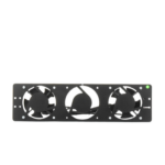 Kit de 2 Ventiladores 110 Vca (12 x 12 cm) con Clavija para Gabinete de Piso miniatura 5