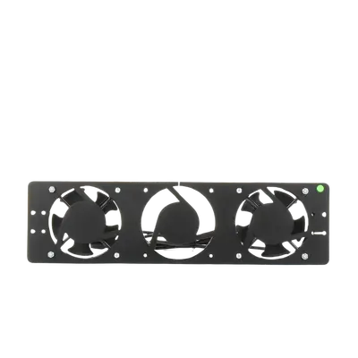 Kit de 2 Ventiladores 110 Vca (12 x 12 cm) con Clavija para Gabinete de Piso - imagen 5
