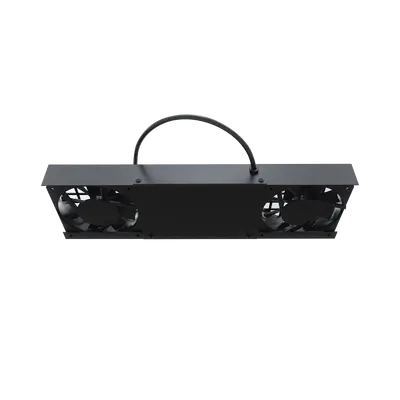 Kit de 2 Ventiladores (12 x 12 cm) con 3 Tomas de Corriente 110 Vca/50 Hz con Clavija - imagen 3