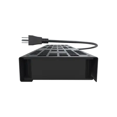 Kit de 3 Ventiladores 110 Vca (12 x 12 cm) con Clavija para Gabinete de Piso - imagen 2