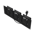 Kit de 3 Ventilador 110 Vca (12 x 12 cm) con Clavija 5-15P. Para instalación en Postes Rack miniatura 2