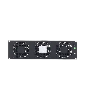 Kit de 3 Ventilador 110 Vca (12 x 12 cm) con Clavija 5-15P. Para instalación en Postes Rack
