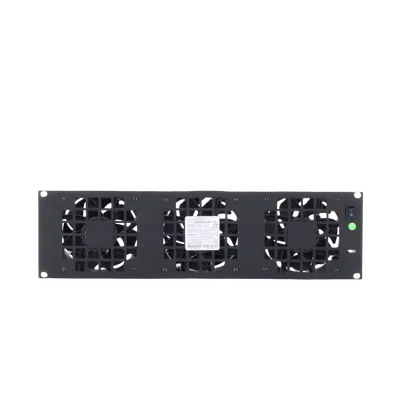 Kit de 3 Ventilador 110 Vca (12 x 12 cm) con Clavija 5-15P. Para instalación en Postes Rack - imagen 4