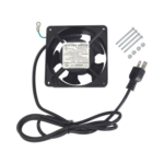 Ventilador 110 Vca de 12 x 12 cm con Cable y Clavija miniatura 1