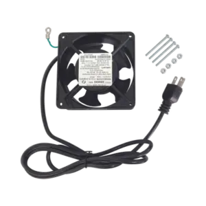 Ventilador 110 Vca de 12 x 12 cm con Cable y Clavija
