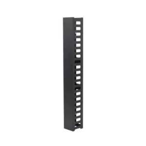 Organizador de Cable Vertical de 21 Unidades Rack Sencillo, Compatible con Racks Serie EIRL y EIQR