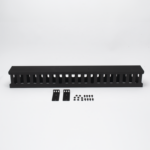 Organizador de Cable Vertical de 21 Unidades Rack Sencillo, Compatible con Racks Serie EIRL y EIQR miniatura 3