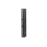 Organizador de Cable Vertical de 21 Unidades Rack Sencillo, Compatible con Racks Serie EIRL y EIQR miniatura 1