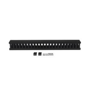 Organizador de Cable Vertical de 24 Unidades Rack Sencillo, Compatible con Racks Serie EIRL y EIQR