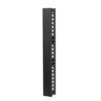 Organizador de Cable Vertical de 24 Unidades Rack Sencillo, Compatible con Racks Serie EIRL y EIQR - imagen 1
