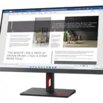 27″ FHD IPS | 100Hz | 4ms | Monitor Lenovo ThinkVision S27i-30: 63DFKAR4LA | Negro | Oficina miniatura 13