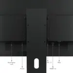24″ FHD IPS | 100Hz | Monitor Lenovo ThinkVision E24-40: HDMI + DisplayPort | Negro | Oficina miniatura 15