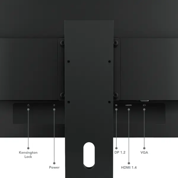 24″ FHD IPS | 100Hz | Monitor Lenovo ThinkVision E24-40: HDMI + DisplayPort | Negro | Oficina - imagen 15