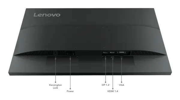 24″ FHD IPS | 100Hz | Monitor Lenovo ThinkVision E24-40: HDMI + DisplayPort | Negro | Oficina - imagen 16
