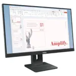 24″ FHD IPS | 100Hz | Monitor Lenovo ThinkVision E24-40: HDMI + DisplayPort | Negro | Oficina miniatura 8