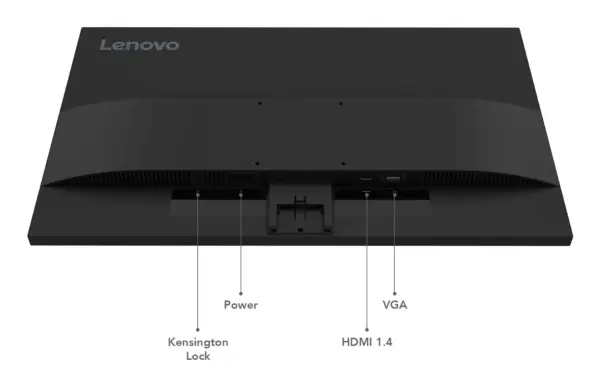 27″ FHD IPS | 60Hz | Monitor Lenovo ThinkVision S27-4e: HDMI + VGA | Oficina - imagen 10