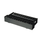 Organizador de Cables Horizontal NetManager, Doble (Frontal y Posterior), Para Rack de 19in, 2UR miniatura 4