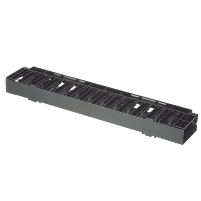 Organizador de Cables Horizontal NetManager, Sencillo (Solo Frontal), Para Rack de 19in, 1UR - imagen 1