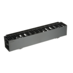 Organizador de Cables Horizontal NetManager, Sencillo (Solo Frontal), Para Rack de 19in, 2UR miniatura 2