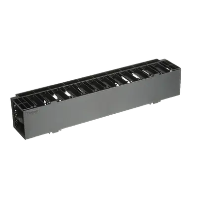 Organizador de Cables Horizontal NetManager, Sencillo (Solo Frontal), Para Rack de 19in, 2UR - imagen 2