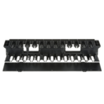 Organizador de Cables Horizontal NetManager, Sencillo (Solo Frontal), Para Rack de 19in, 2UR miniatura 3