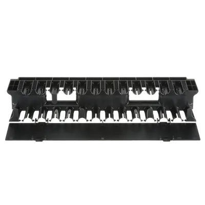 Organizador de Cables Horizontal NetManager, Sencillo (Solo Frontal), Para Rack de 19in, 2UR - imagen 3