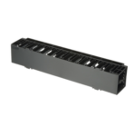 Organizador de Cables Horizontal NetManager, Sencillo (Solo Frontal), Para Rack de 19in, 2UR miniatura 1