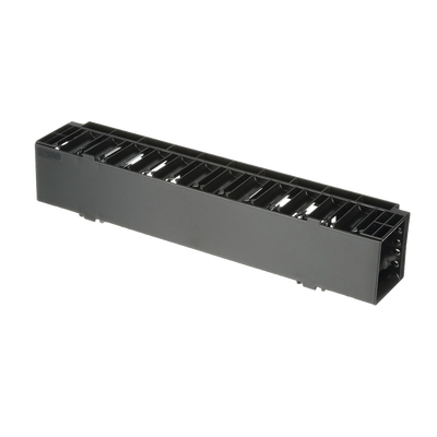 Organizador de Cables Horizontal NetManager, Sencillo (Solo Frontal), Para Rack de 19in, 2UR - imagen 1